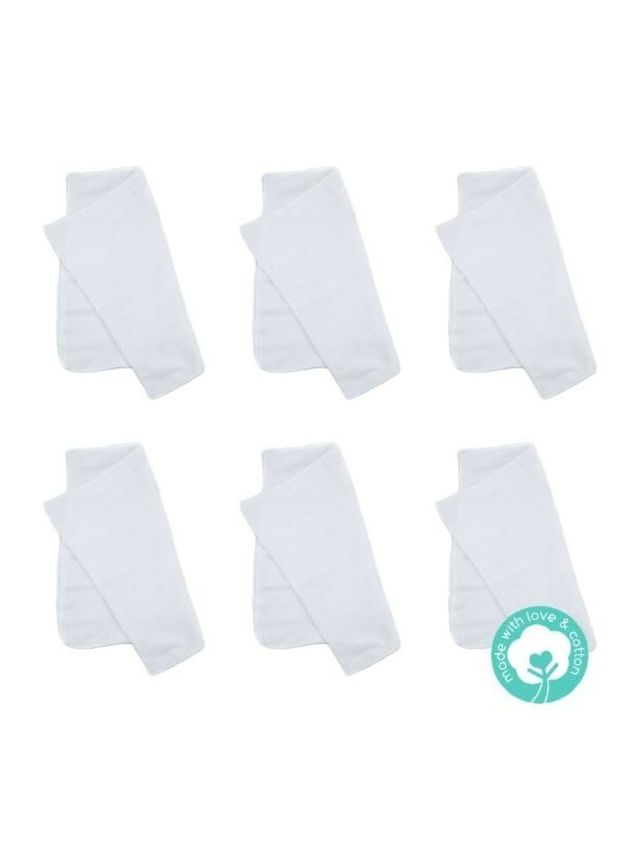 Beginnings Baby Gauze Diaper 18x36 (6 pcs) edamama